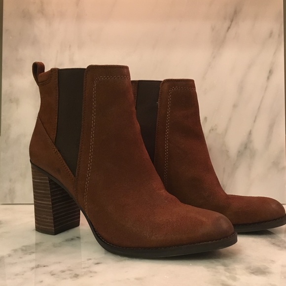 Franco Sarto Brown Booties - Picture 2 of 7